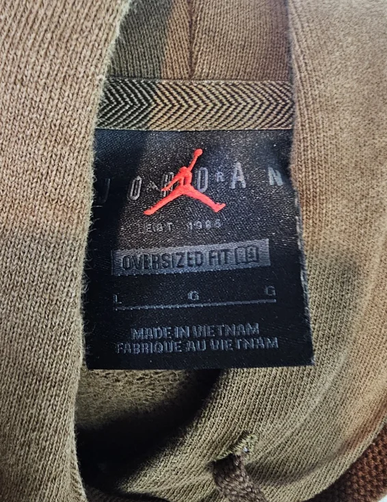 Air Jordan Flight Women's Oversized Fleece Hoodie and matching Sweat Suit Large - Picture 6 of 7